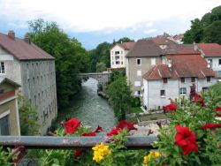 L'Ain à Champagnole (Jura)